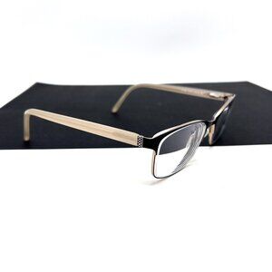 Super Flex SF-562 M100 Black Nude 52/16 138 Women Eyeglass Frames X67